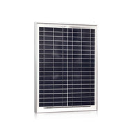 Thumbnail for 20W solar panel showing voltage and current specifications