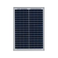 Thumbnail for 20W solar panel aluminium frame corner close-up