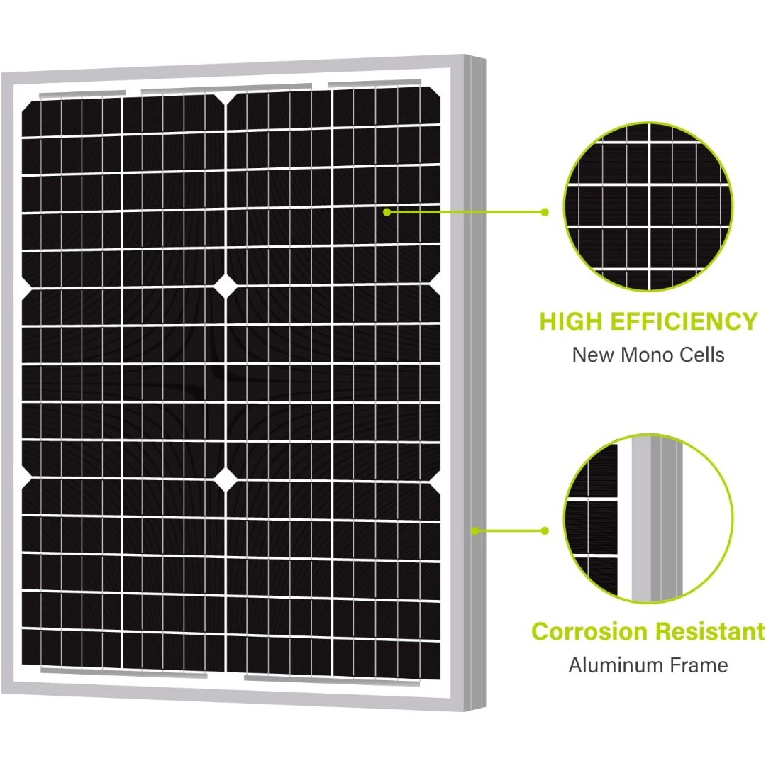 50W Solar Panel Mono
