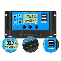 Thumbnail for Solar Panel 150 Watt 12-18 Volt Monocrystalline Controller Z Brackets Cables