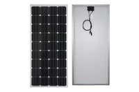 Thumbnail for Close-up of 150W solar panel pure silicon cells