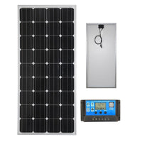 Thumbnail for 150W solar panel mono crystalline front view