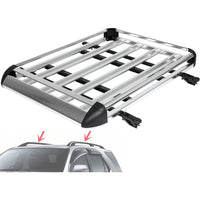 Thumbnail for Roof rack basket with instruction manual included