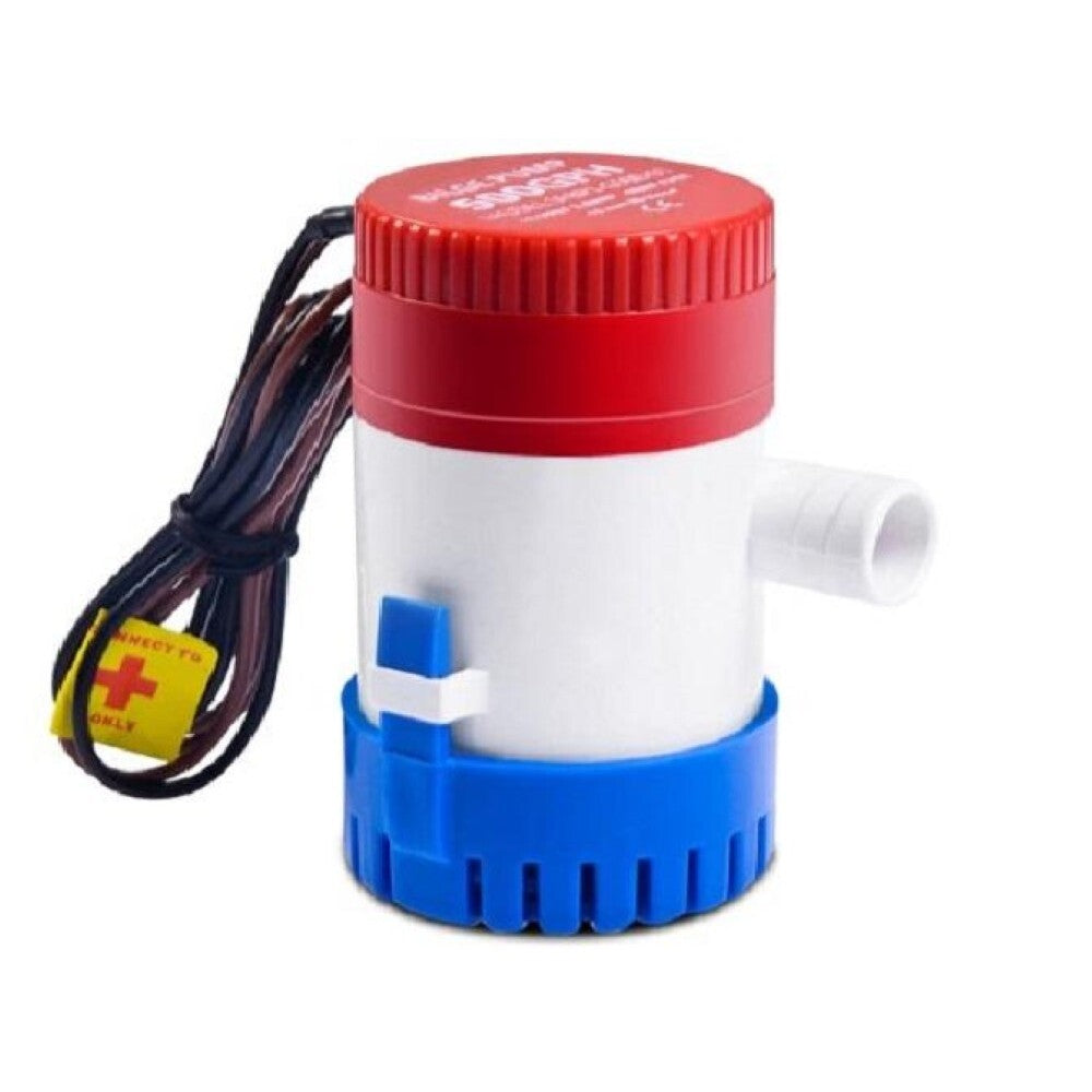 Bilge pump 12V operating quietly underwater