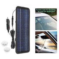 Thumbnail for 12V solar charger cable and connector detail
