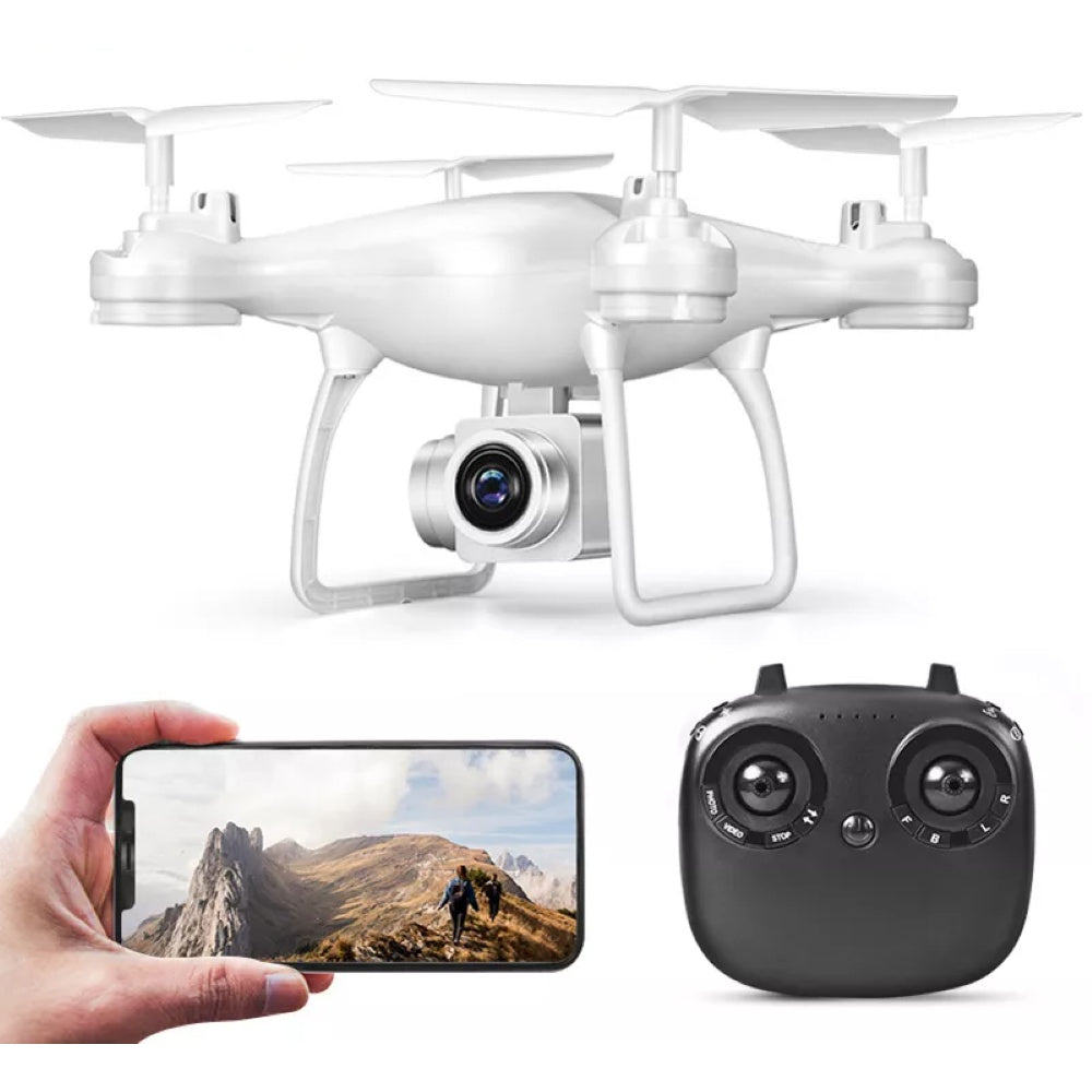 Drone with camera 2MP white WiFi FPV quadcopter