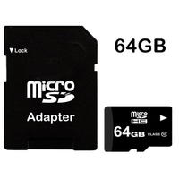 Thumbnail for 64GB Micro SD Card C10