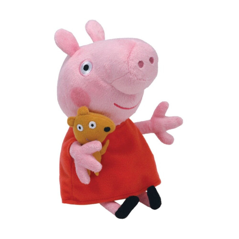 Soft toy with velvety fabric texture