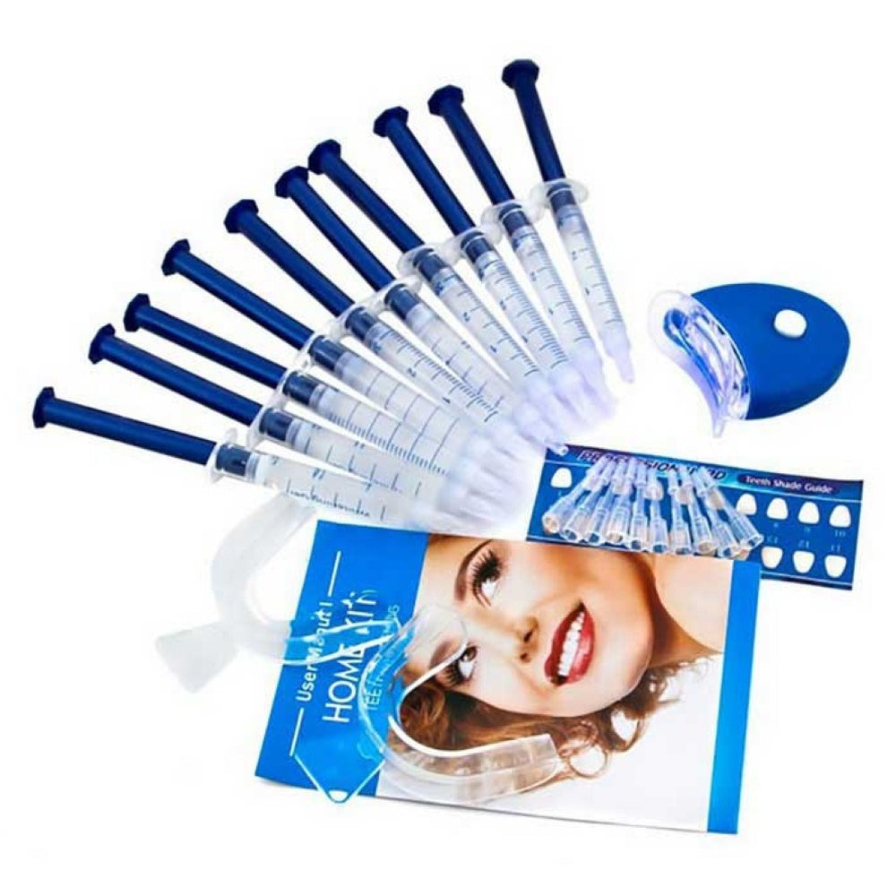 Teeth whitening kit used for home treatment