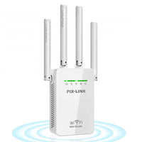 Thumbnail for WiFi repeater extender booster front view white colour