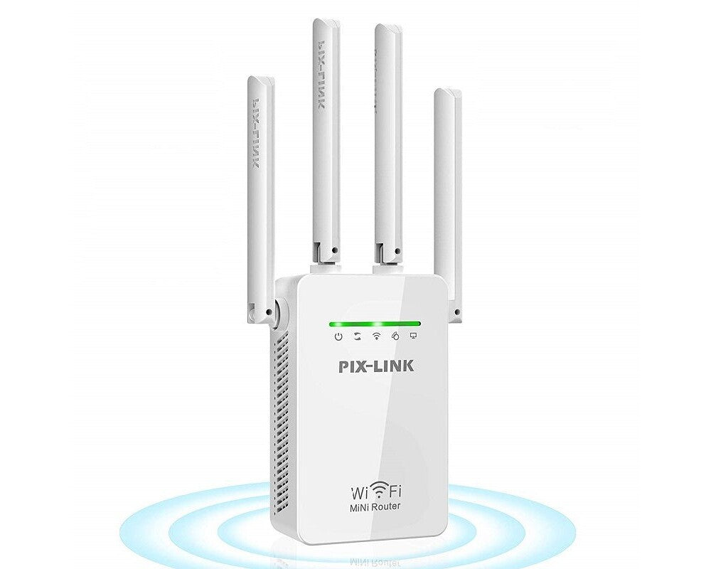 WiFi booster in home office setting