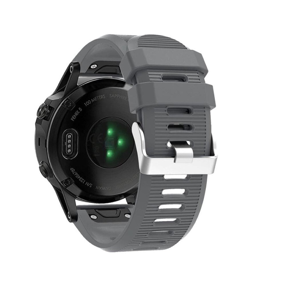 Garmin Fenix 5X strap band black adjustable fit