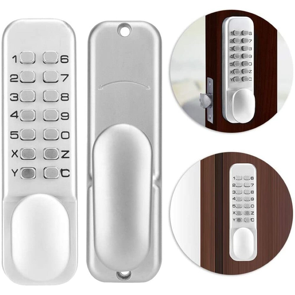 Door lock with non-sequential code entry