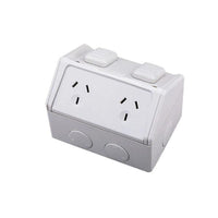 Thumbnail for Weatherproof power point with IP53 rating