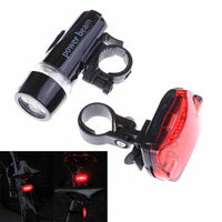 Thumbnail for Bike light set front LED headlight close-up