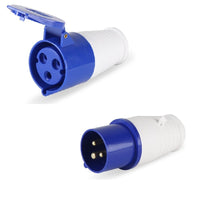 Thumbnail for Caravan lead connector plug 16A IP44 Male + Female