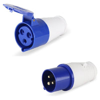 Thumbnail for Weatherproof seal on caravan lead connector plug 16A IP44