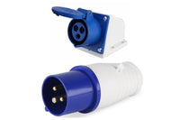 Thumbnail for Caravan lead connector plug (Male) and Caravan Surface Sockets Female