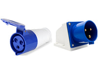 Thumbnail for Caravan lead connector plug Female and Caravan Male Inlets 16 Amps IP44
