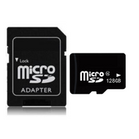 Thumbnail for 128GB micro SD card with speed class 10
