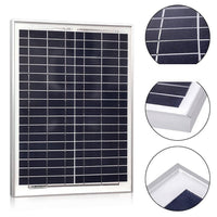 Thumbnail for 100W solar panel 18 volt polycrystalline panel