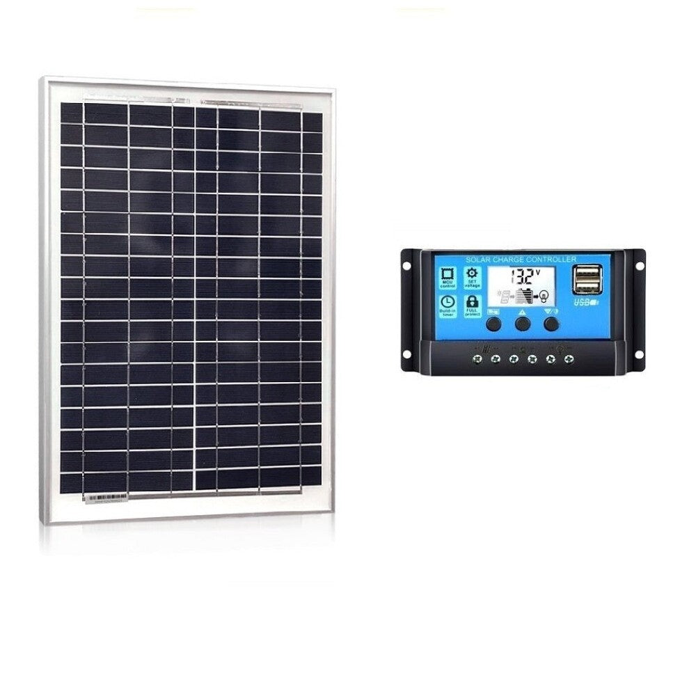 100W solar panel with solar controller included