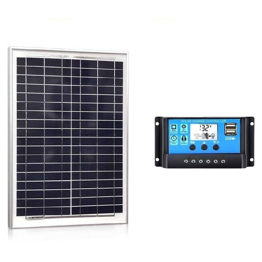 100W solar panel with 36 cells and 206 percent efficiency