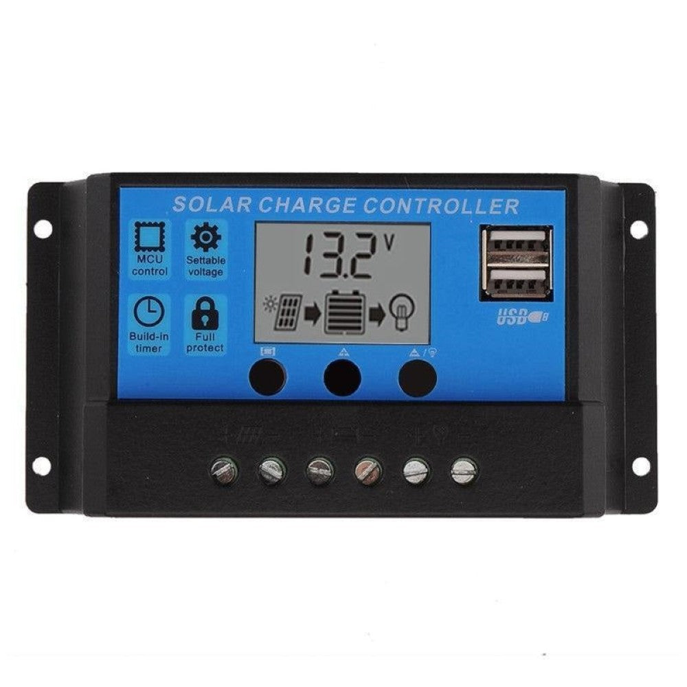 50A solar charge controller with LCD screen