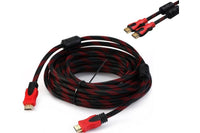 Thumbnail for HDMI cable connected to projector input