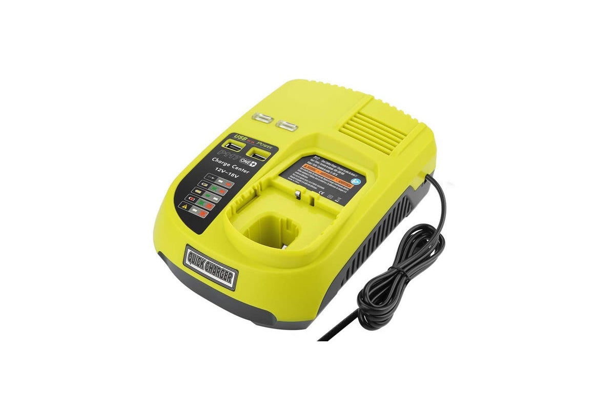Ryobi charger with temperature gauge