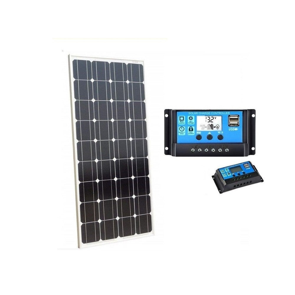 30W solar panel with silver frame