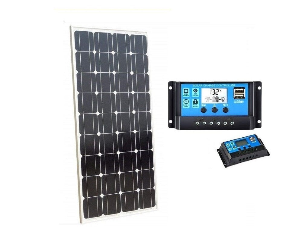 Close-up of solar panel frame corner
