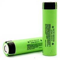 Thumbnail for 18650 rechargeable battery 2pcs lithium ion flat top