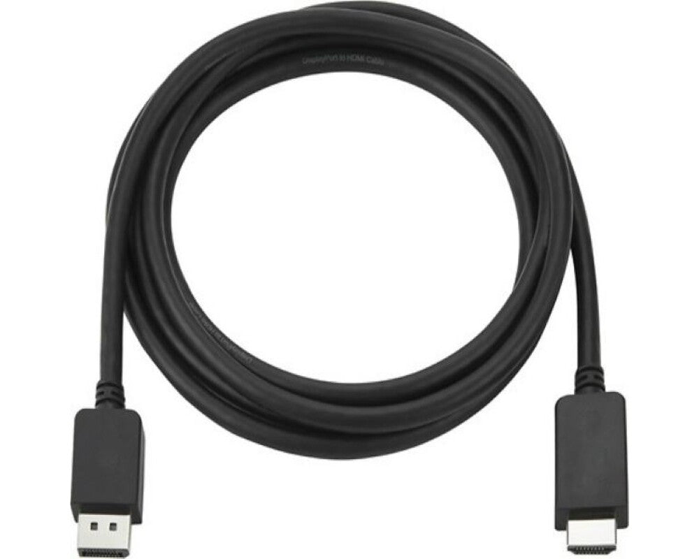 Cable coiled for storage