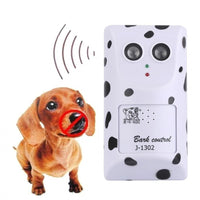 Thumbnail for Dog bark control system front view in white ABS