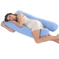 Thumbnail for Pregnancy pillow showing plush polyester filling