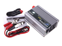 Thumbnail for Side angle of 300W car power inverter with cooling fan
