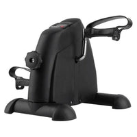 Thumbnail for Mini exercise bike portable fitness cycle black