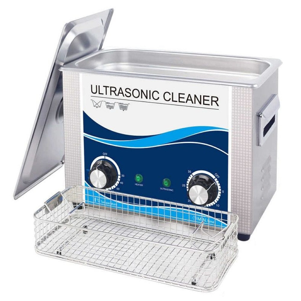 Heated ultrasonic cleaner 45L front view
