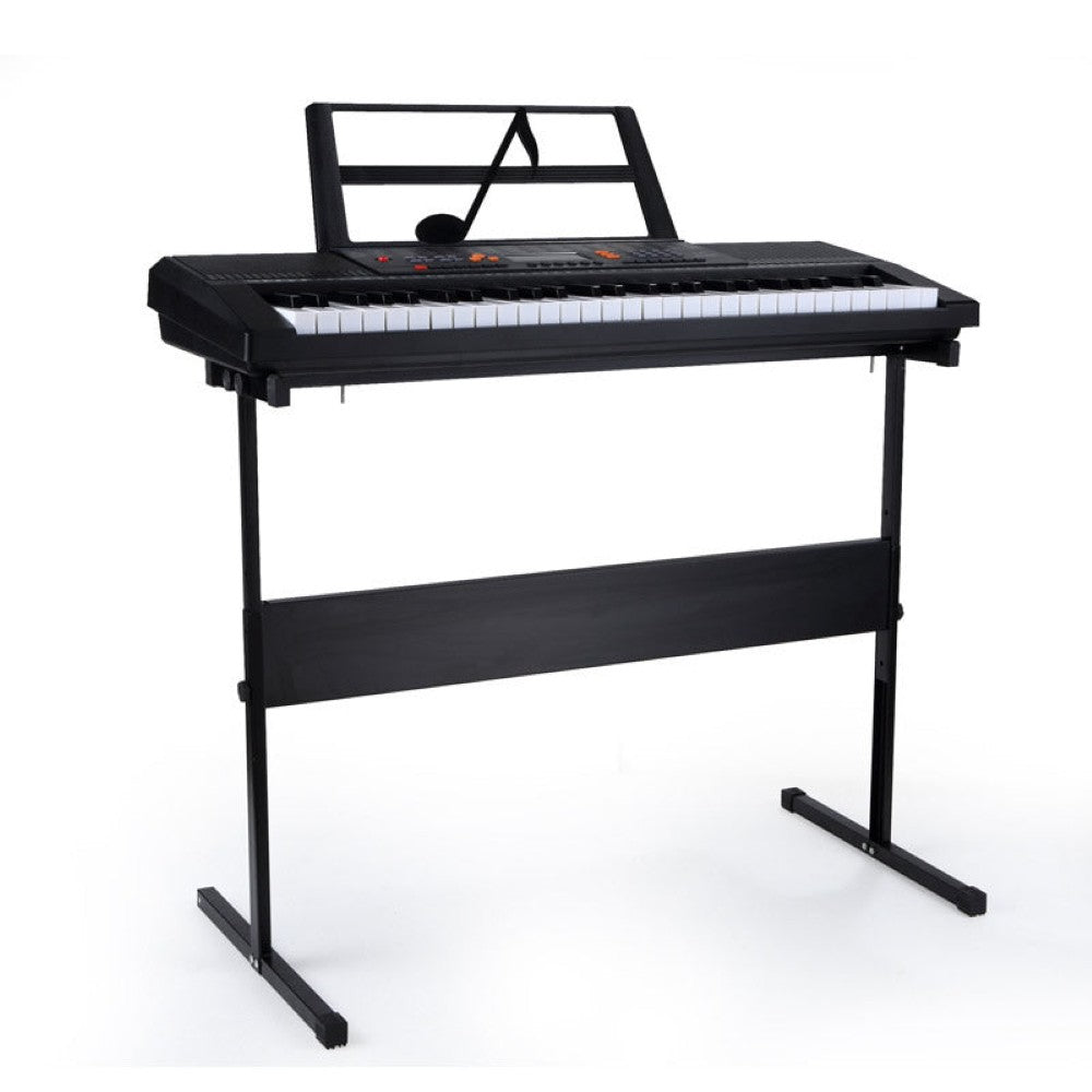 Keyboard stand folded for storage