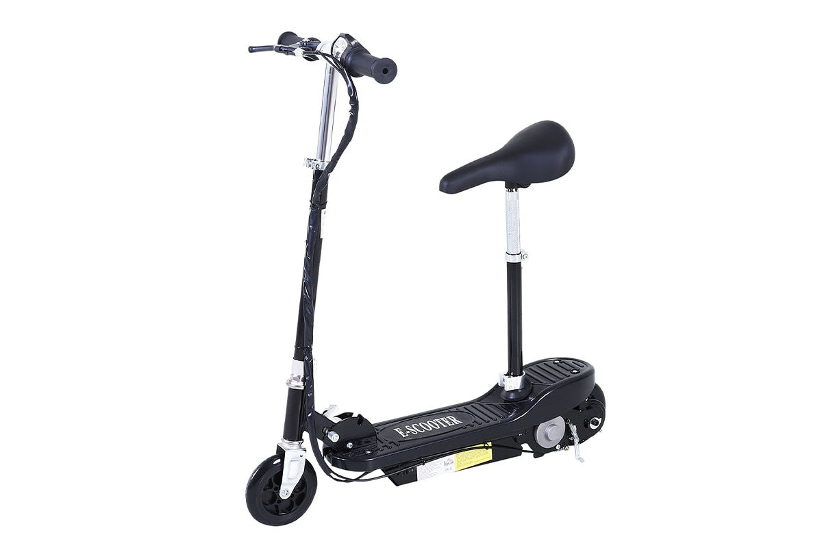 Kids scooter with precision brake line
