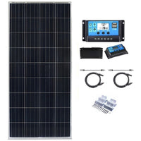 Thumbnail for 280W solar panel kit with mounting hardware