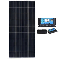 Thumbnail for 280W solar panel mounted on caravan roof