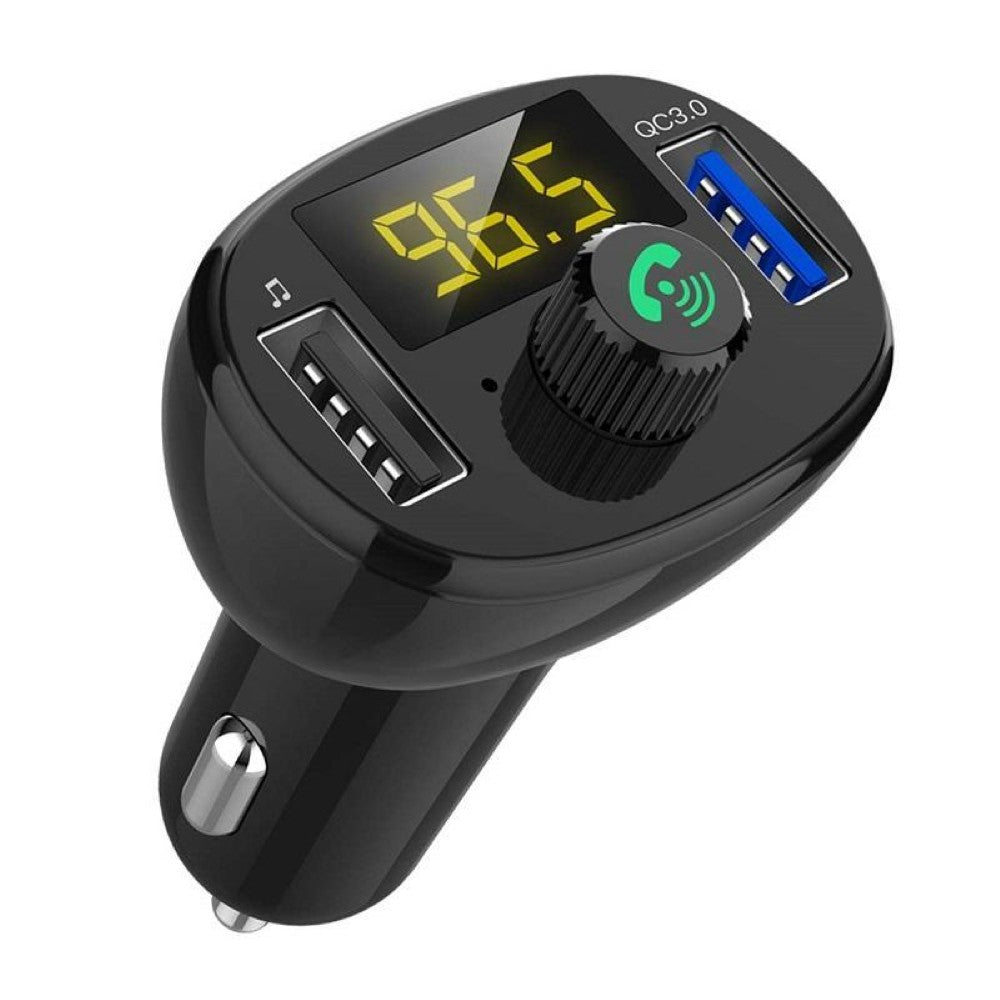 Car Bluetooth transmitter supporting two phones