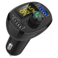 Thumbnail for Bluetooth FM transmitter compact size black