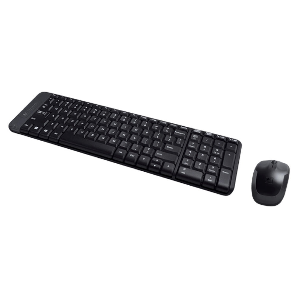 Logitech MK220 wireless keyboard front view