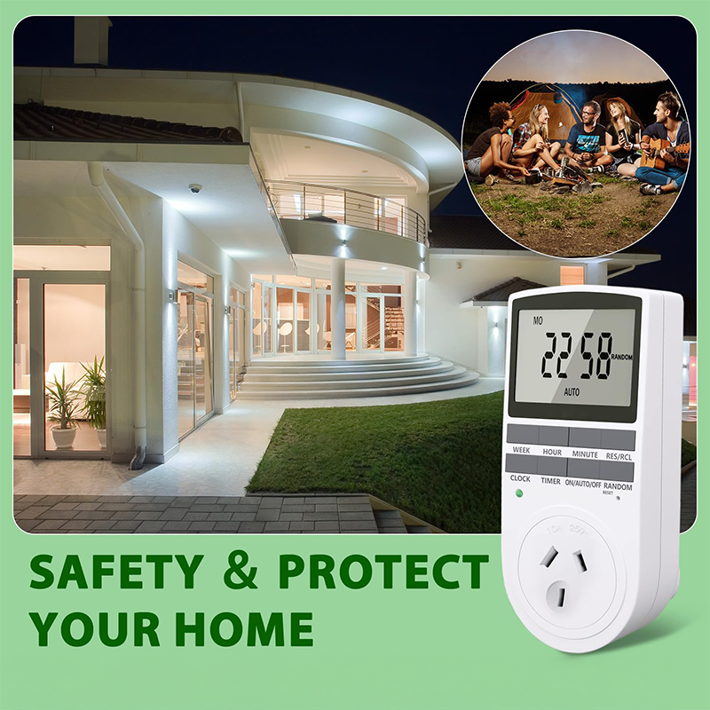 Mains Timer Electricity Plug Power Point