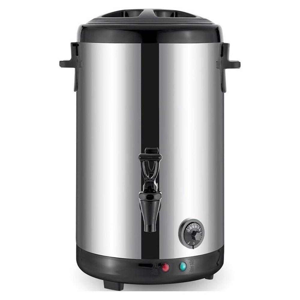 Electric hot water urn with insulation barrel
