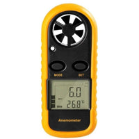 Thumbnail for Wind speed meter anemometer resting on flat surface