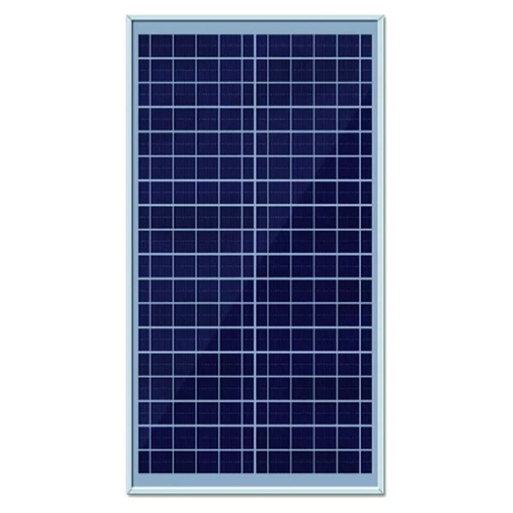 Solar panel polycrystalline cell pattern